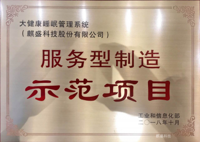 麒盛科技荣誉-国家级荣誉

2018年国家级服务型制造示范

2019年中国国际家具展【图1】