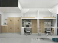 家具企业万兴科技日志:【项目分享】——深圳职业技术大学

打造一款好的产品不易，创造一款经典产品则更难。很荣幸，此次项目的这款全钢制木纹转印公寓连体宿舍组合床，已经成为了万兴科的经典款式产品。在近7-8年间已经服务于深圳市内多家院校，受到高度认可。
今天藉由深圳职业技术大学（原深圳职业技术学院）的案例，来为大家介绍万兴科的产品何以成为经典。

都知道好产品是源于好设计，但好的设计的核心是什么？
万兴科对设计【图3】