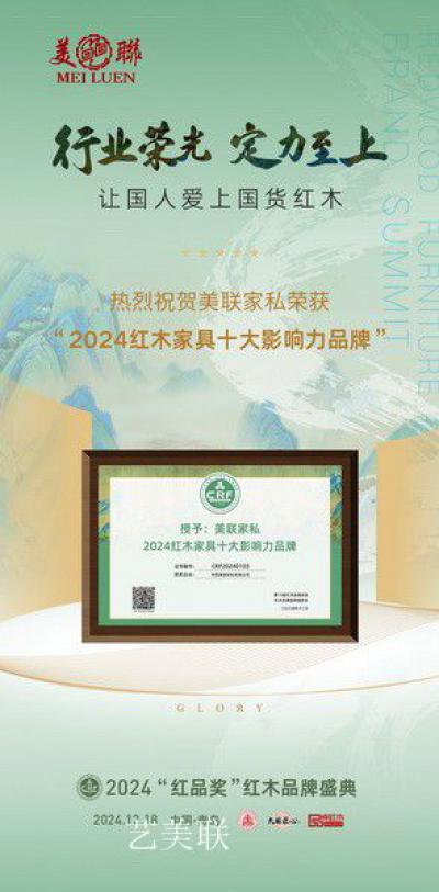 艺美联荣誉-艺美联家私实业有限公司的品牌荣誉

2024年十大品牌

张董事长主席团【图1】