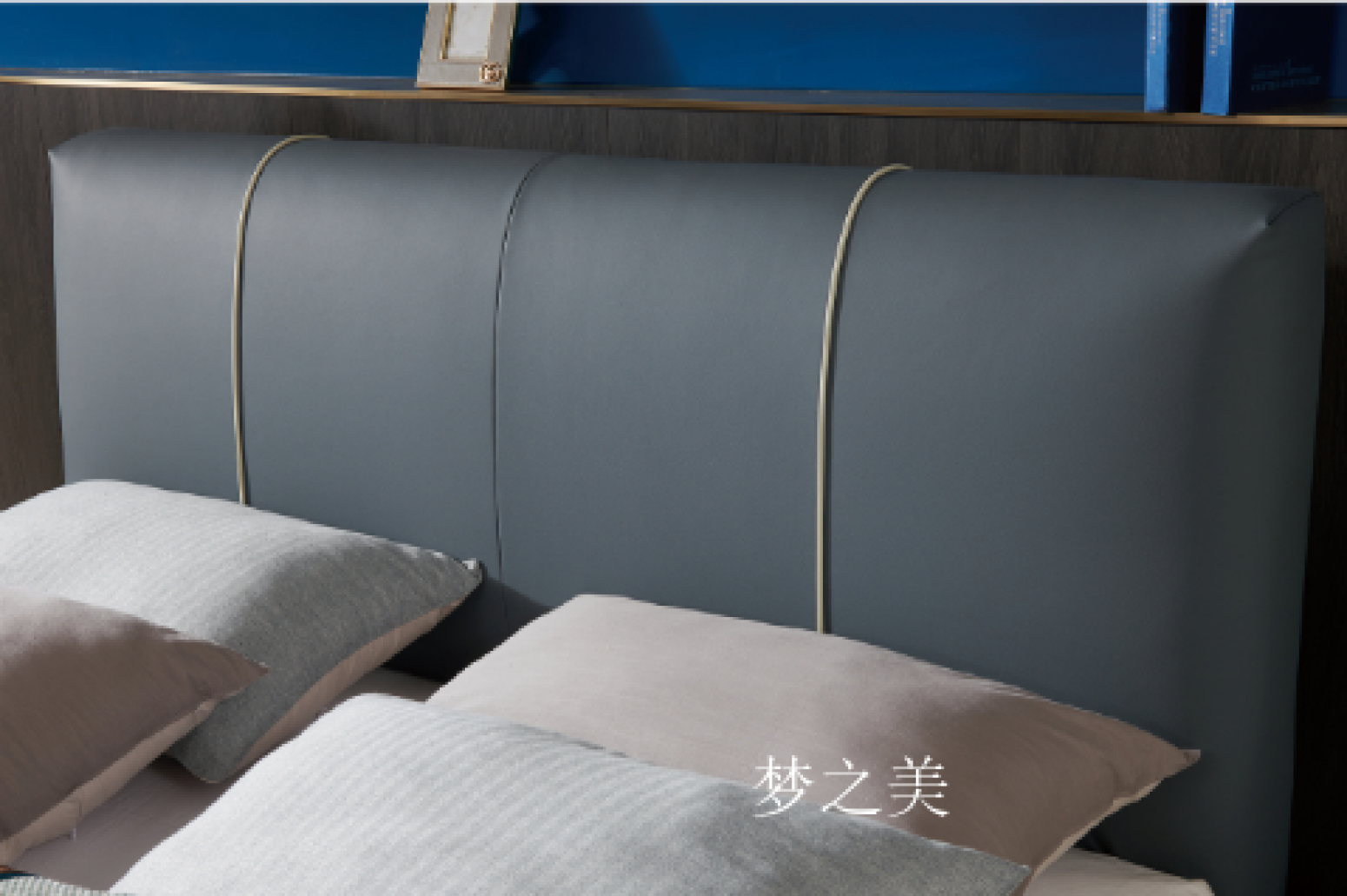 梦之美客卧家具产品《现代真皮软床》【图2】