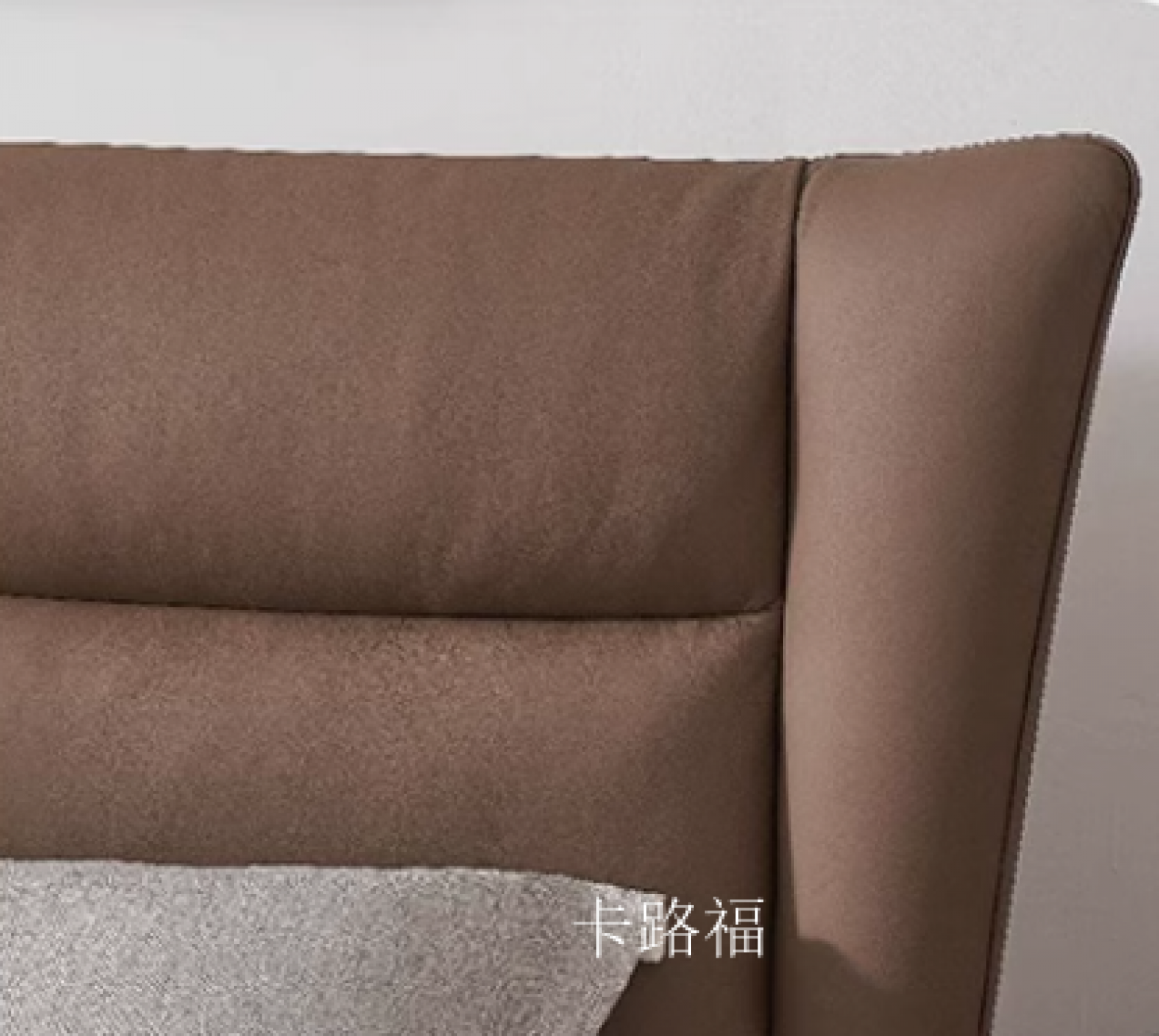 卡路福客卧家具产品《简约黄牛皮鹅绒床架》【图8】