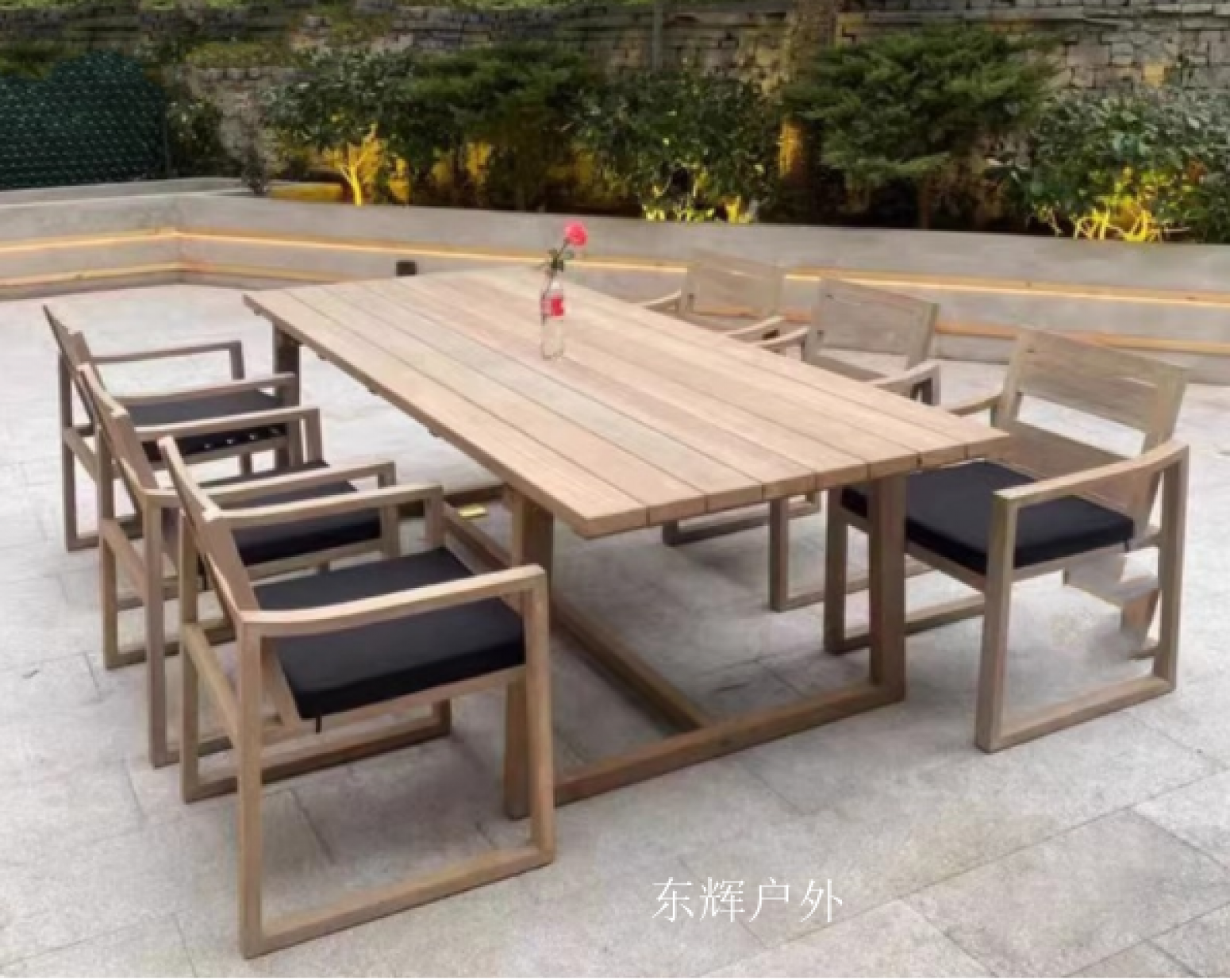 东辉户外户外家具产品《柚木仿旧户外家具》