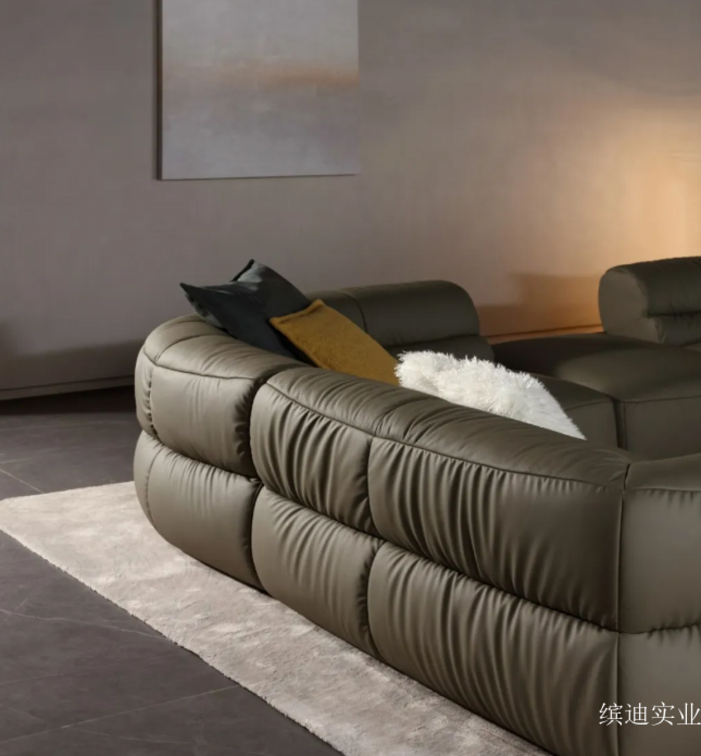 缤迪实业客卧家具产品《环抱沙发》【图2】