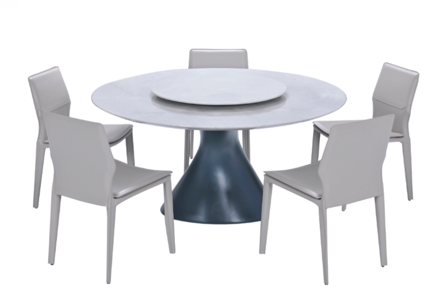 华诺家具客卧家具产品《现代艺术风旋转餐桌》【图0】