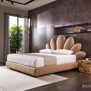 嘉达美客卧家具《布艺奢华床》