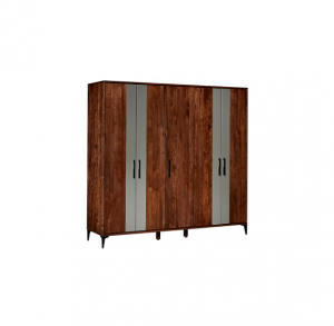 莫霞家居客卧家具产品《简约拼色实木衣柜》议价