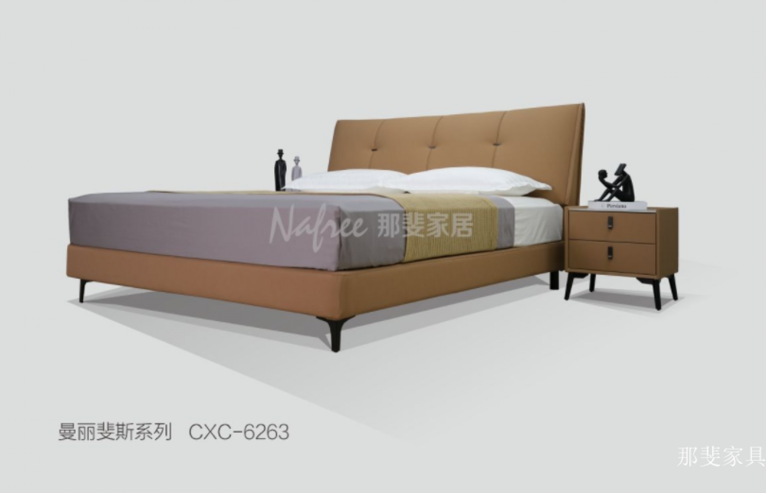 那斐家具客卧家具产品《曼丽斐斯系列软床》【图0】