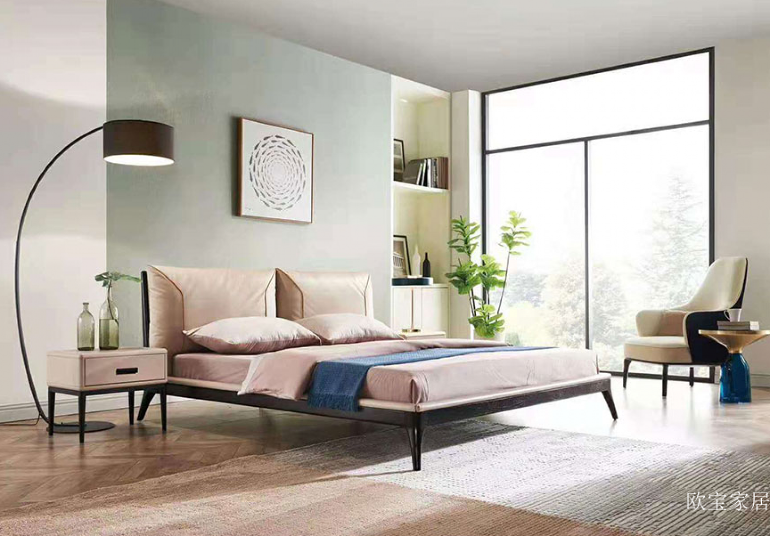 欧宝家居客卧家具产品《欧宝博巢睡眠床》【图0】