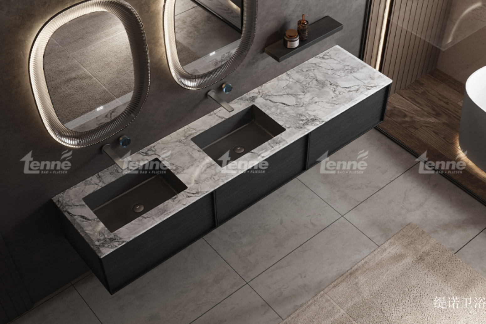 缇诺卫浴厨卫家具产品《艾维拉浴室柜》【图1】