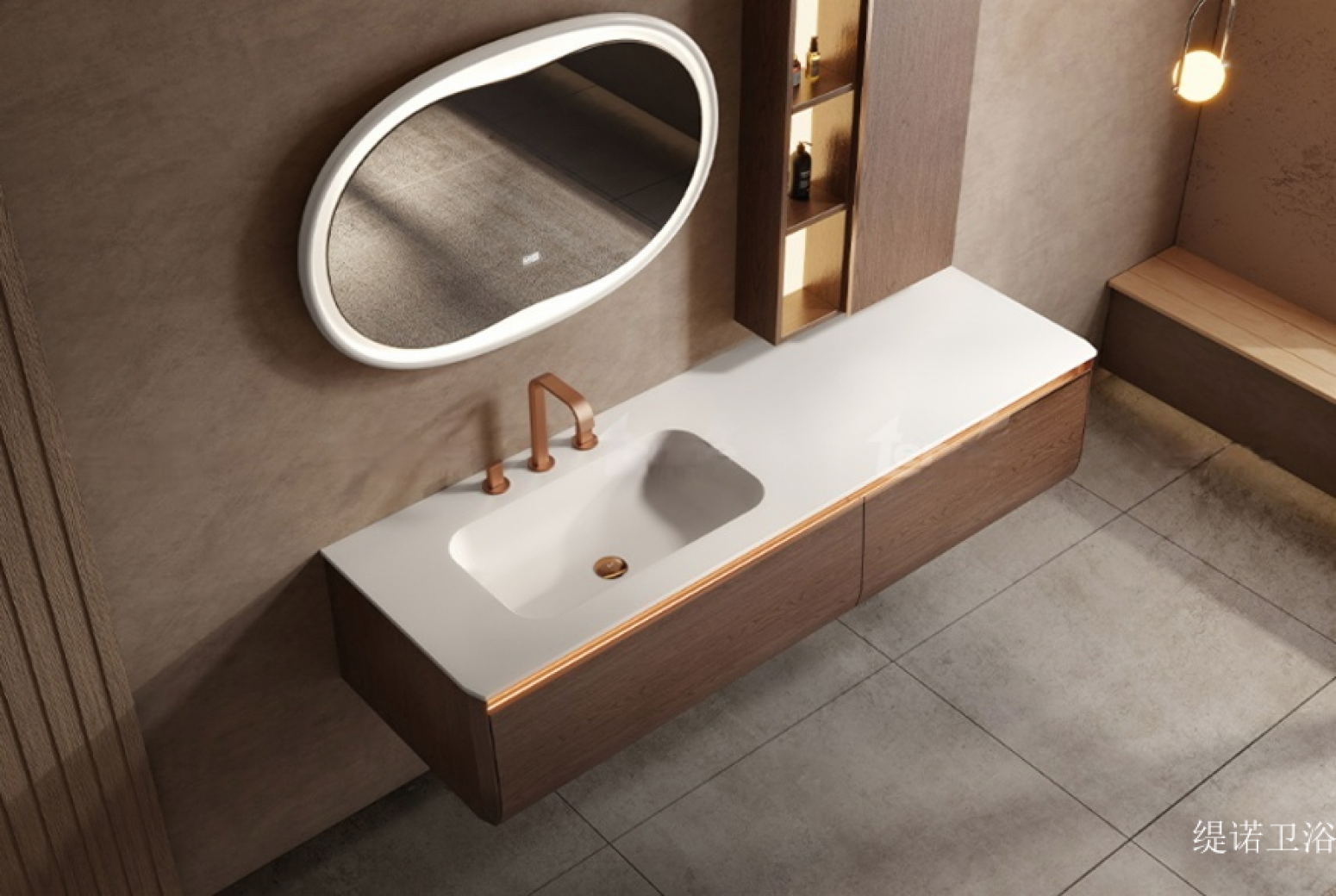 缇诺卫浴厨卫家具产品《蒂娅浴室柜》【图2】