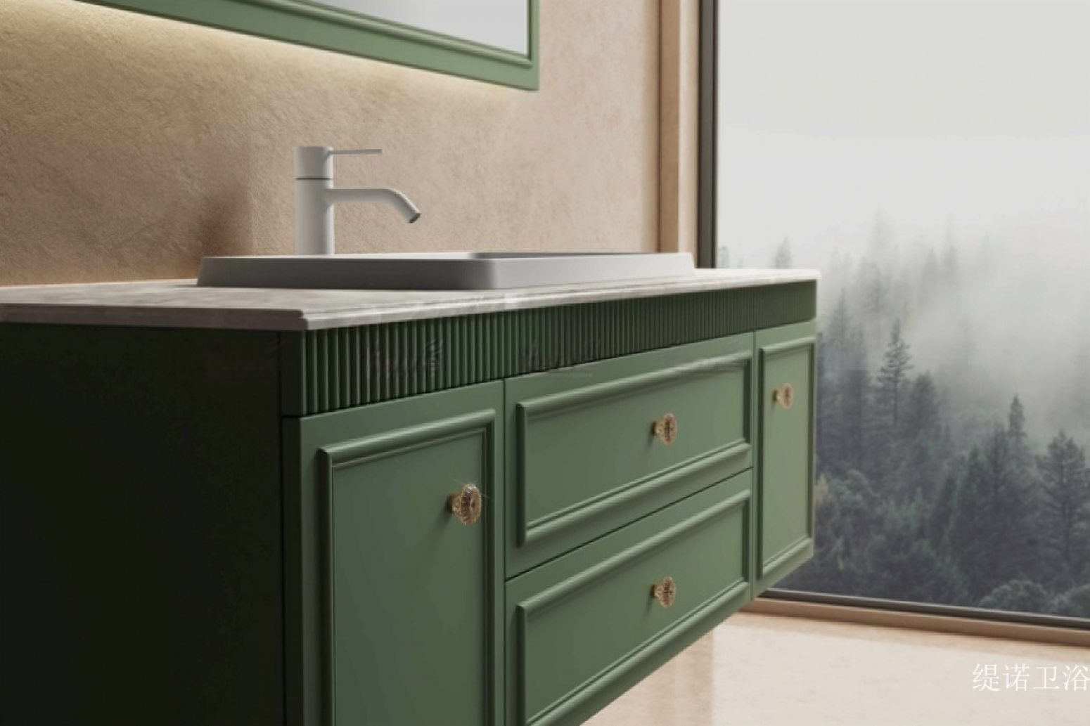 缇诺卫浴厨卫家具产品《波西娅浴室柜》【图2】