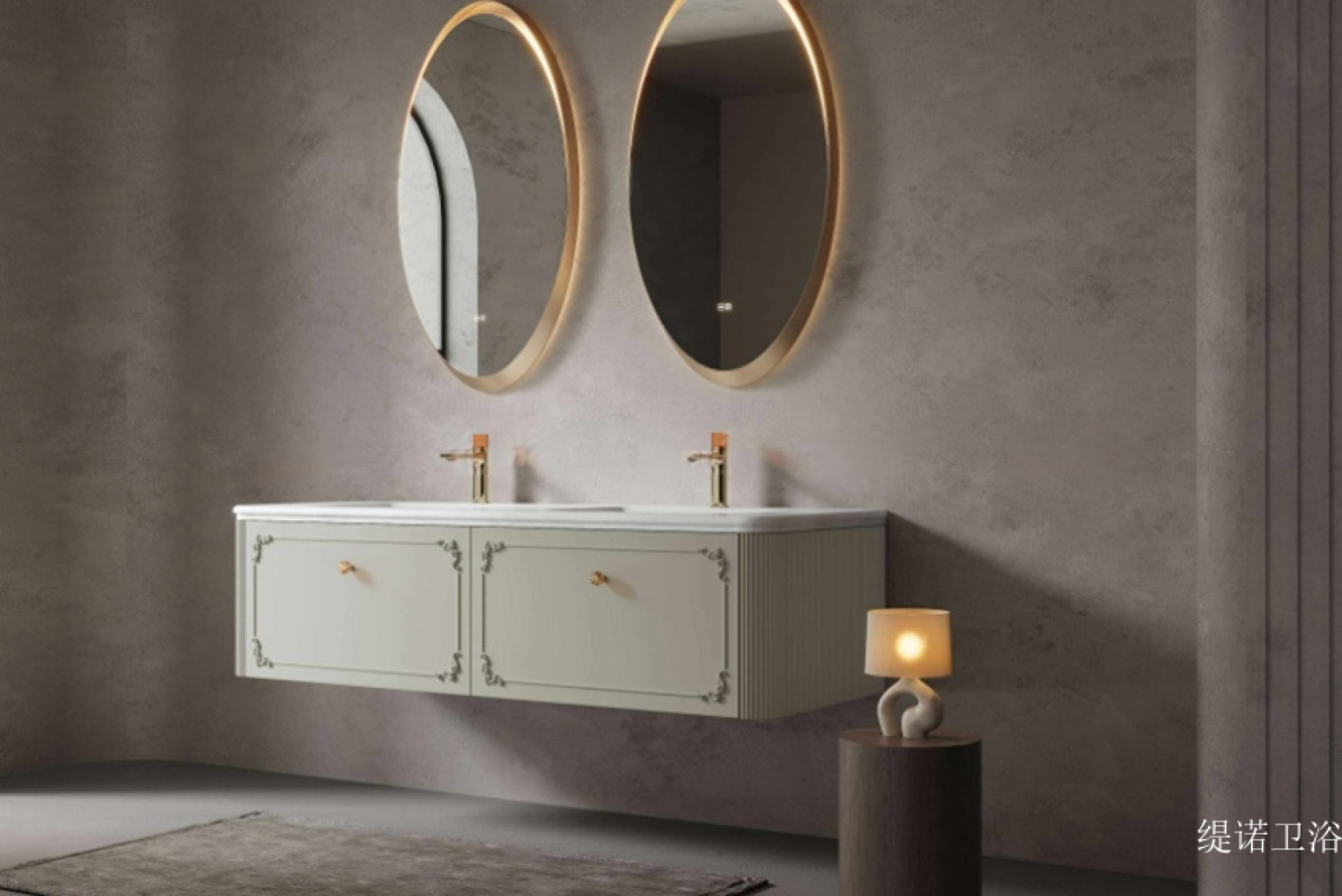 缇诺卫浴厨卫家具产品《洛伊浴室柜》