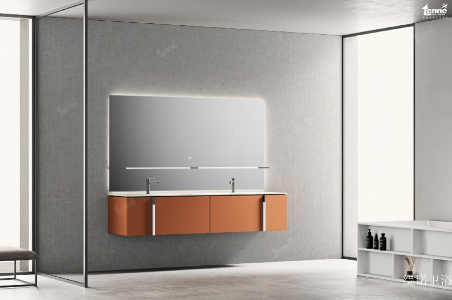 缇诺卫浴厨卫家具产品《蕾伊浴室柜》【图0】