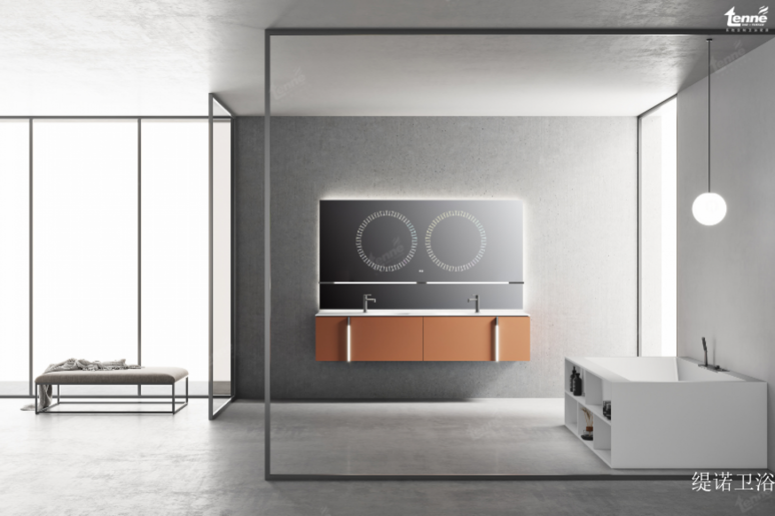 缇诺卫浴厨卫家具产品《蕾伊浴室柜》【图4】