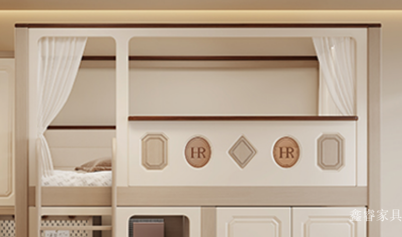 鑫睿家具儿童家具产品《睿美收纳儿童床》【图0】