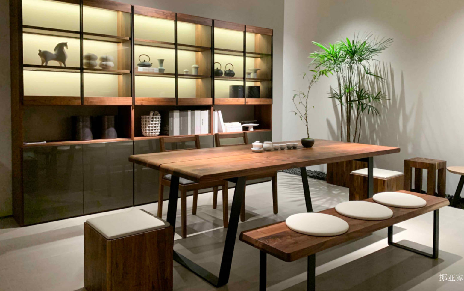 挪亚家客卧家具产品《实木双拼裂纹大桌》【图0】