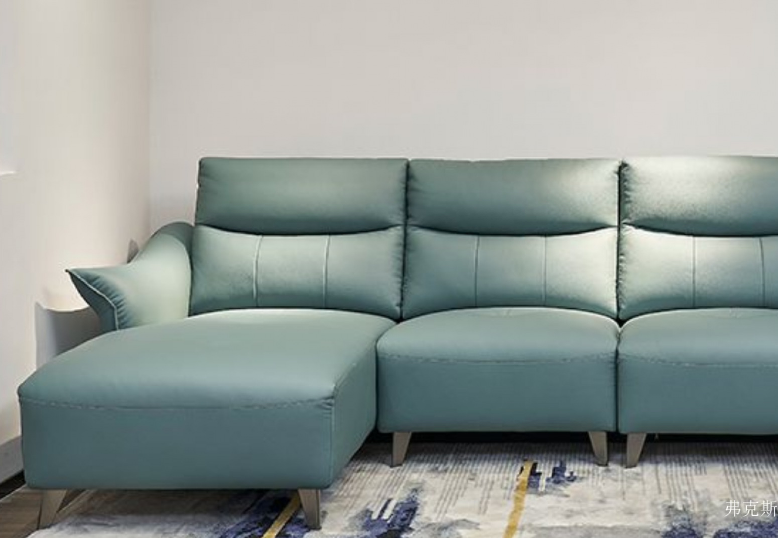 弗克斯智能家居产品《浅蓝色电动沙发》【图1】