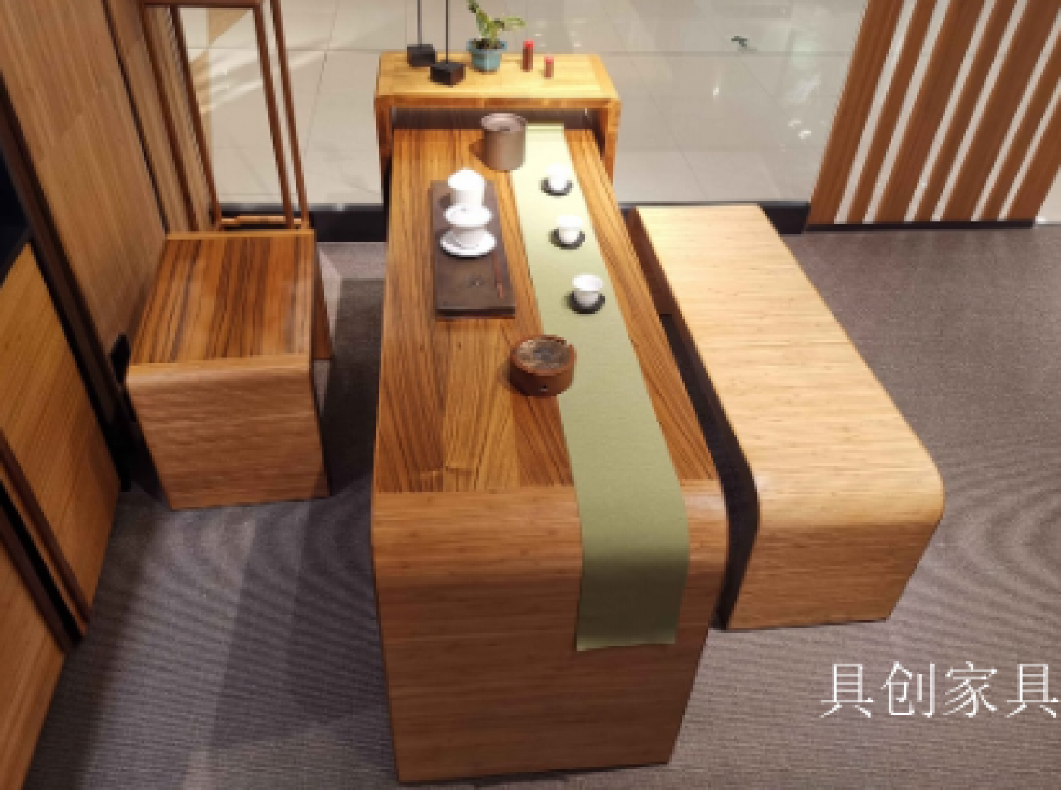 具创家具客卧家具产品《丝竹茶台》【图1】