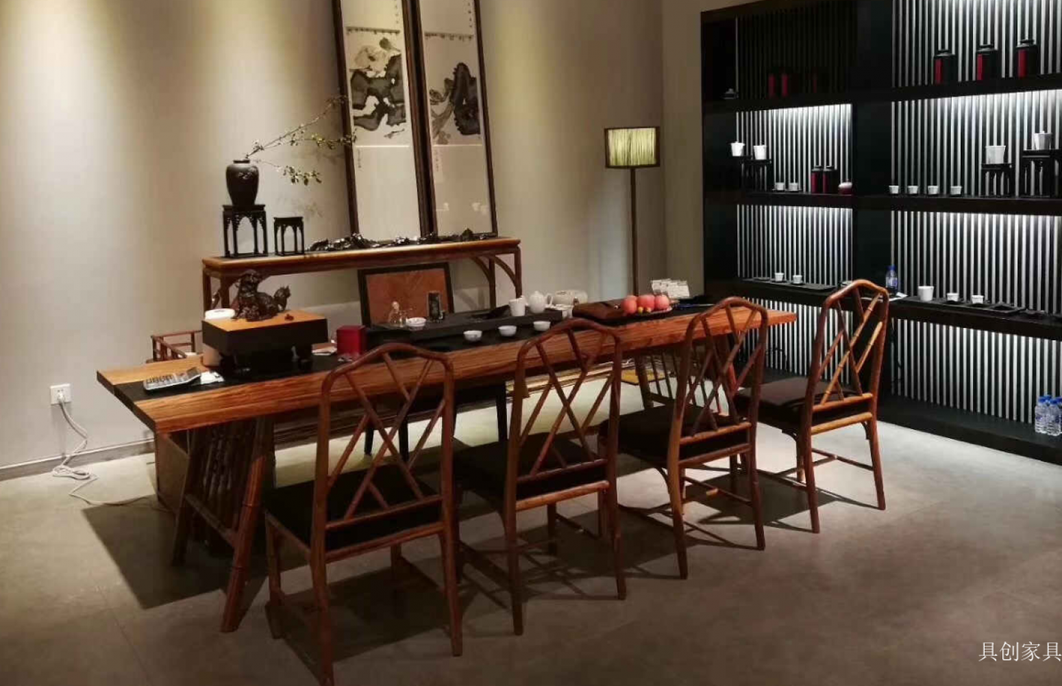 具创家具客卧家具产品《小斑马茶台》