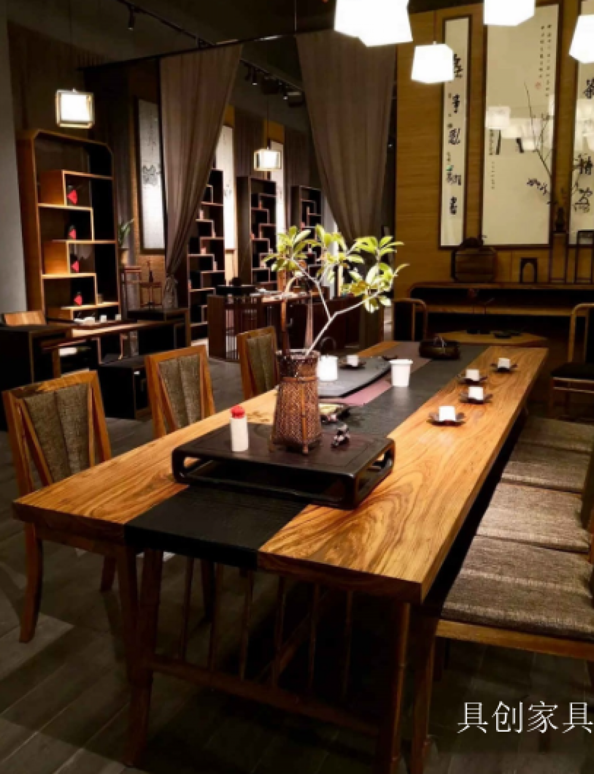 具创家具客卧家具产品《小斑马茶台》【图0】