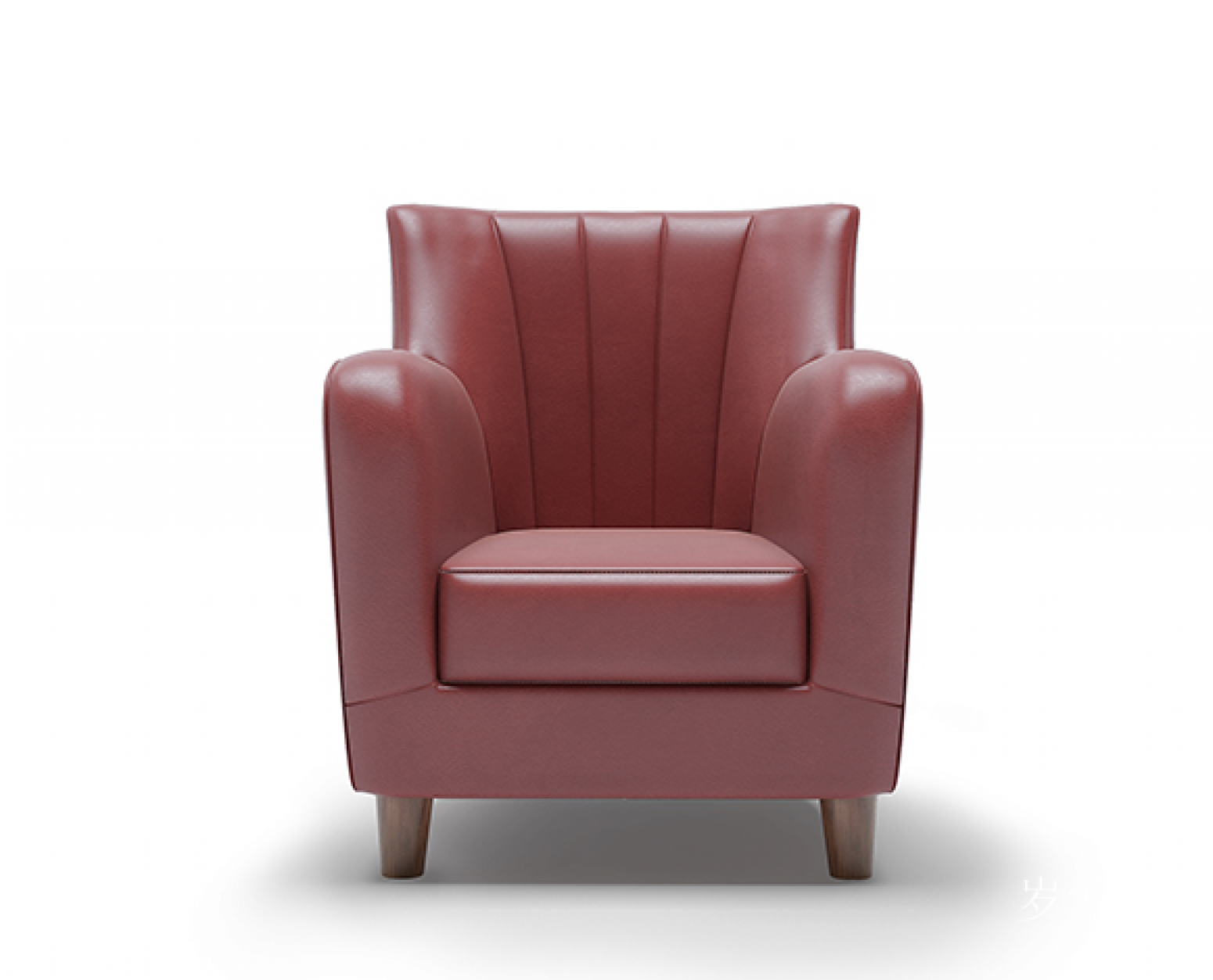 岁悦设计客卧家具产品《贝壳单人沙发》