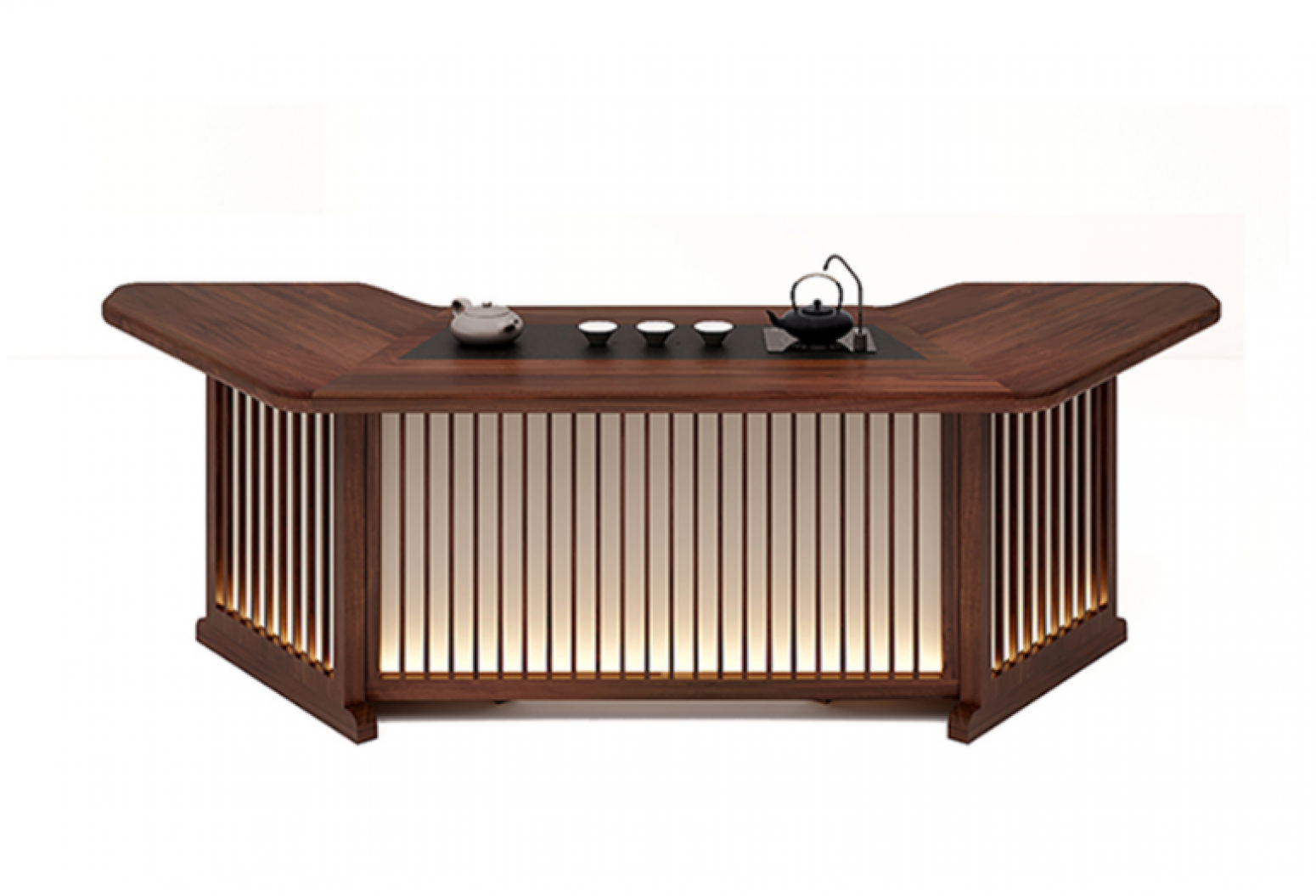 岁悦设计客卧家具产品《围席茶台》【图0】