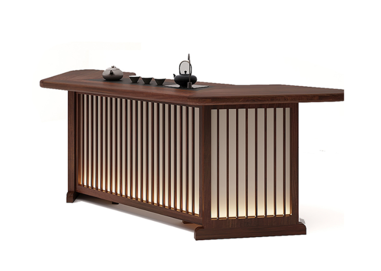 岁悦设计客卧家具产品《围席茶台》【图1】