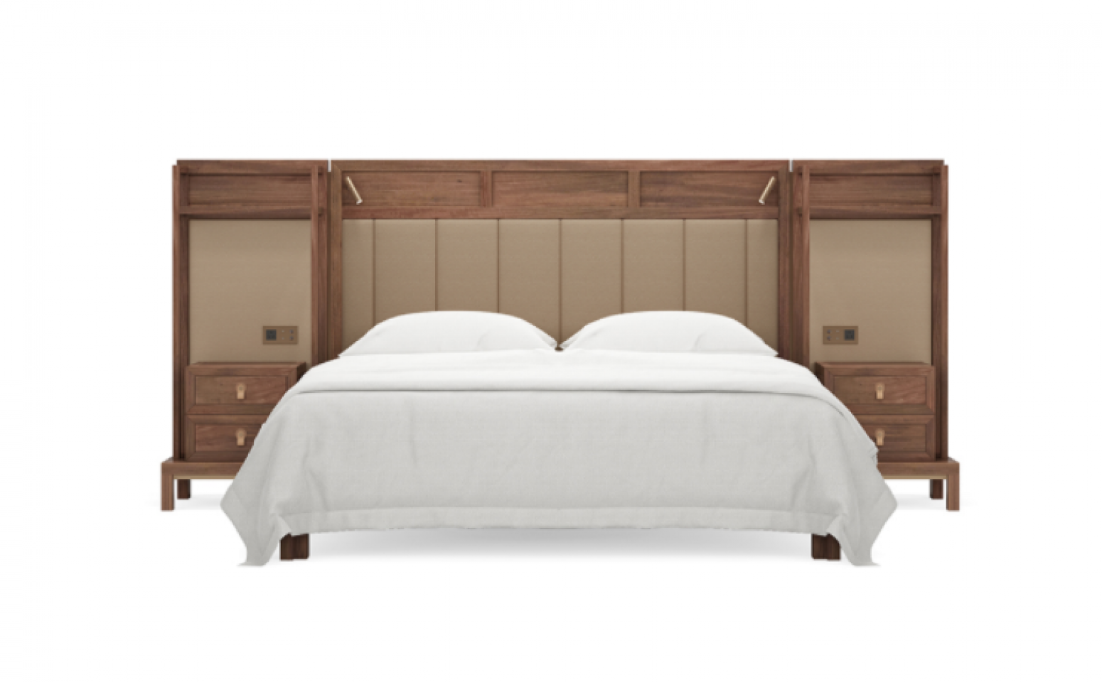 岁悦设计客卧家具产品《瑰丽床》