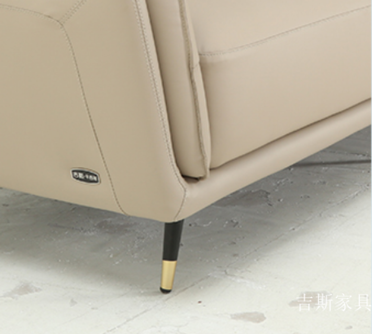 吉斯家具客卧家具产品《辛西娅真皮沙发》【图2】