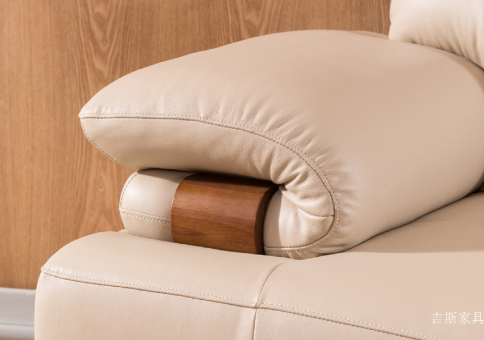 吉斯家具客卧家具产品《小公牛皮沙发》【图2】