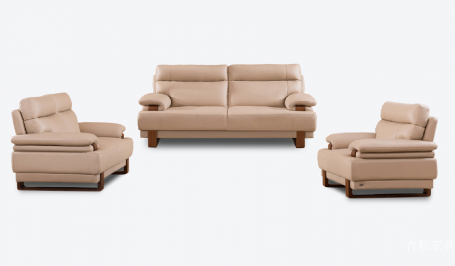 吉斯家具客卧家具产品《小公牛皮沙发》【图3】