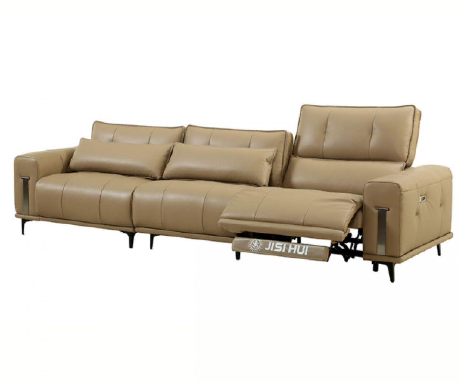 吉斯家具智能家居产品《吉斯慧真皮沙发》