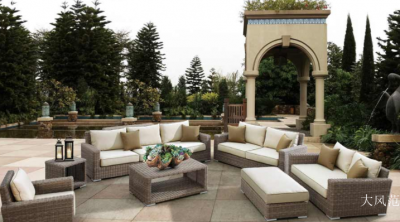 大风范日志-户外休闲生活的普及,户外家具成了必需品

在西方国家已相当普遍的生活方式，在【图1】