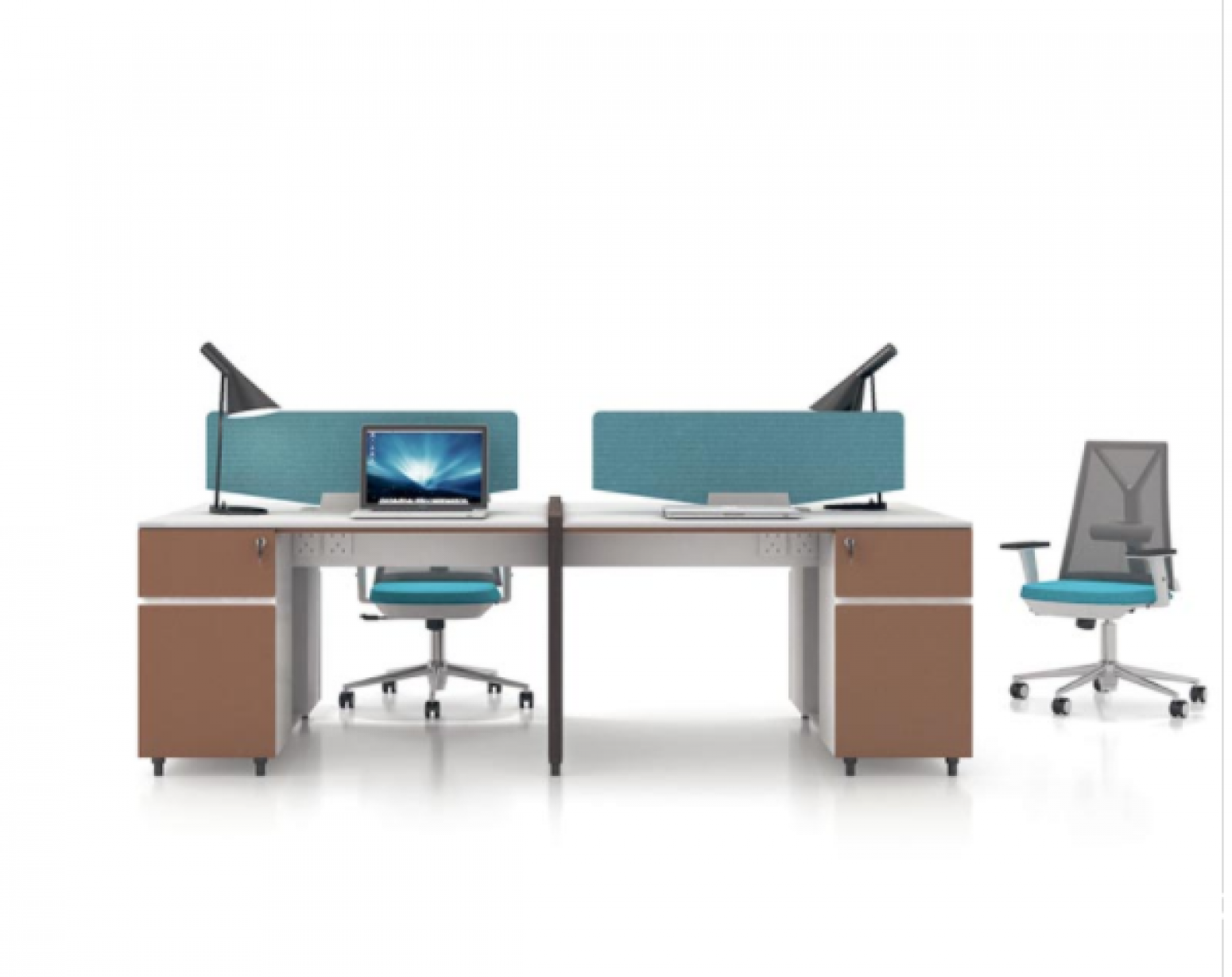 国景办公办公家具产品《特维拉系列组合办公桌》【图1】