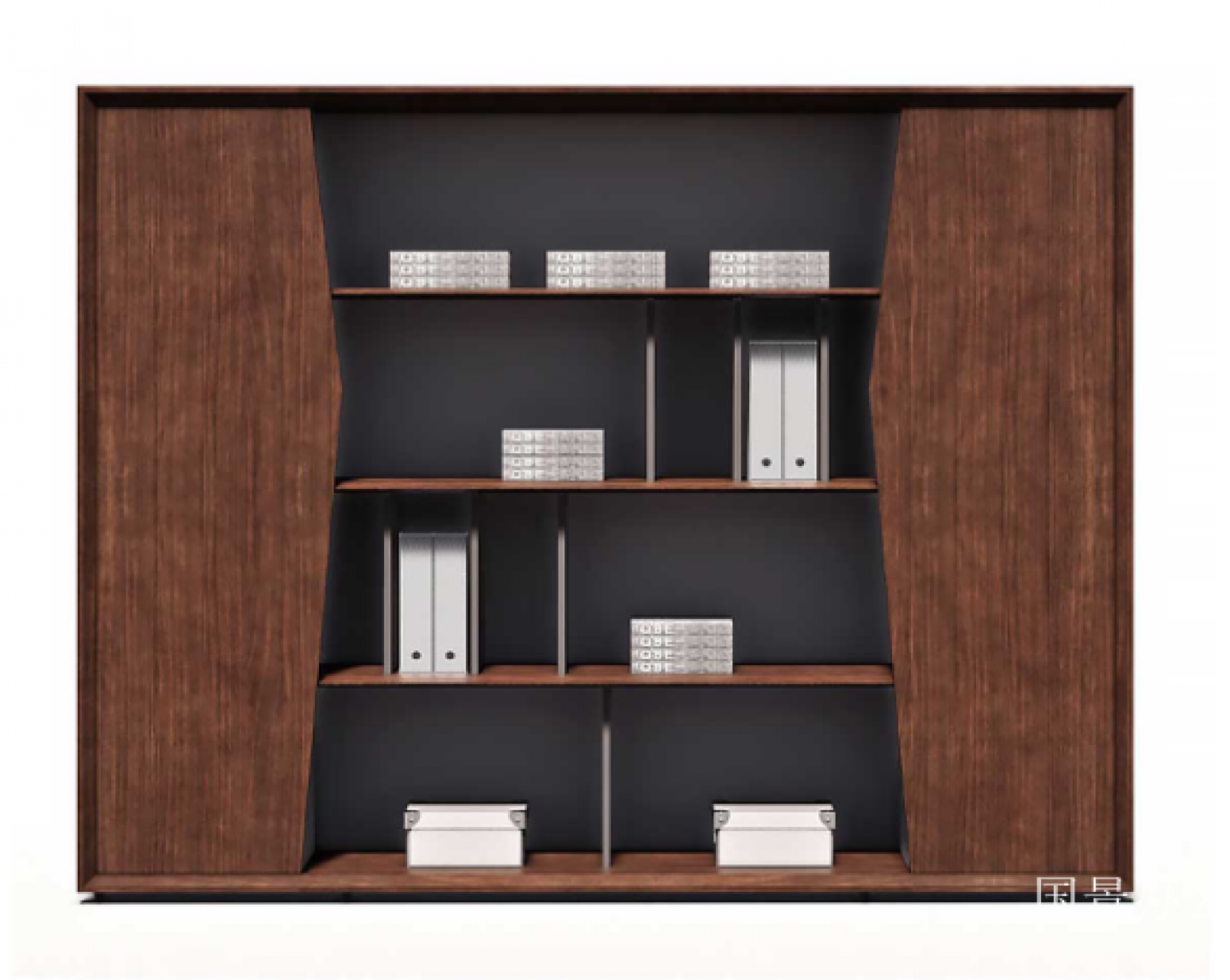 国景办公办公家具产品《乔布尔系列实木文件柜》