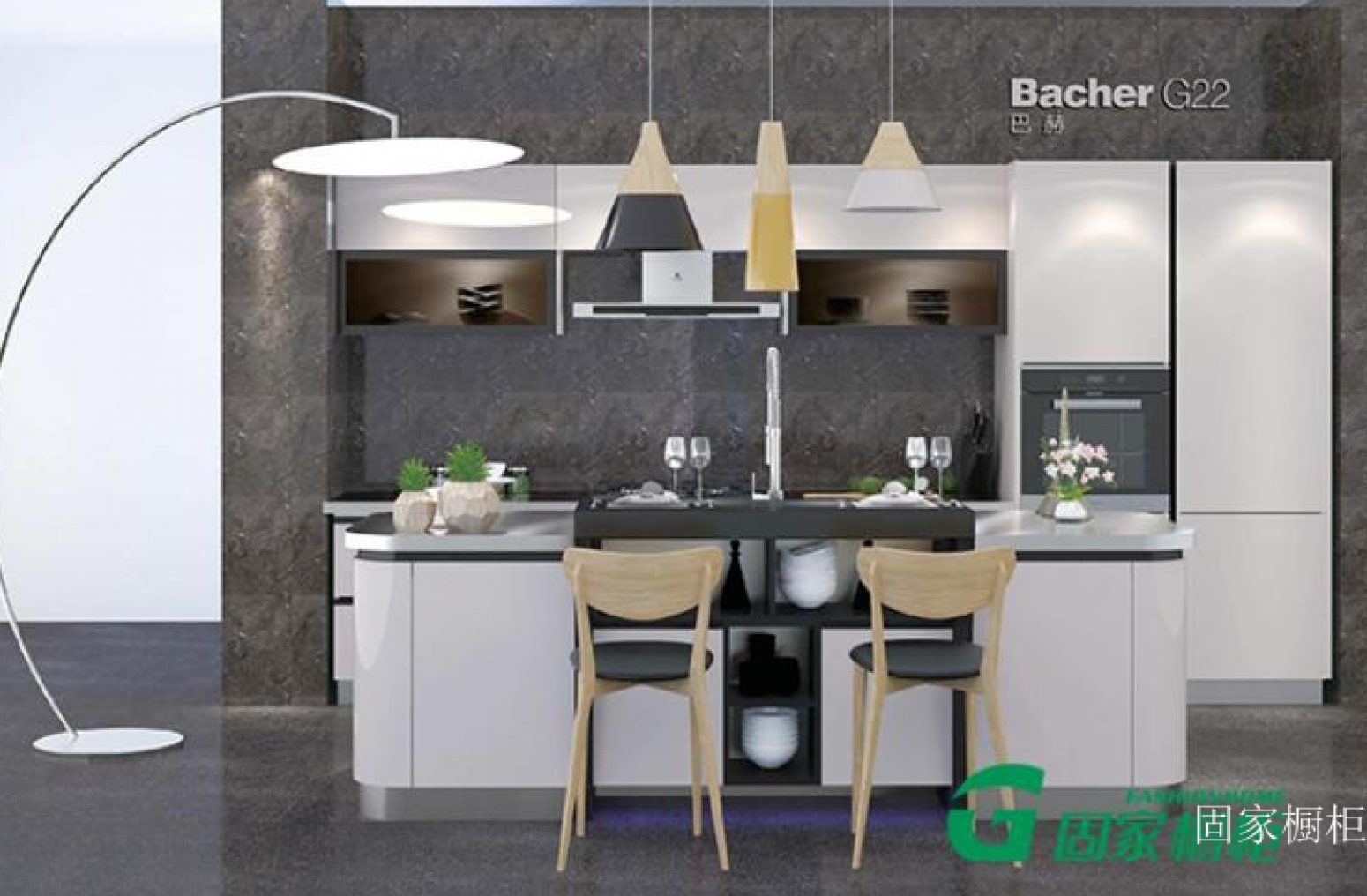 固家橱柜厨卫家具产品《巴赫橱柜》【图0】