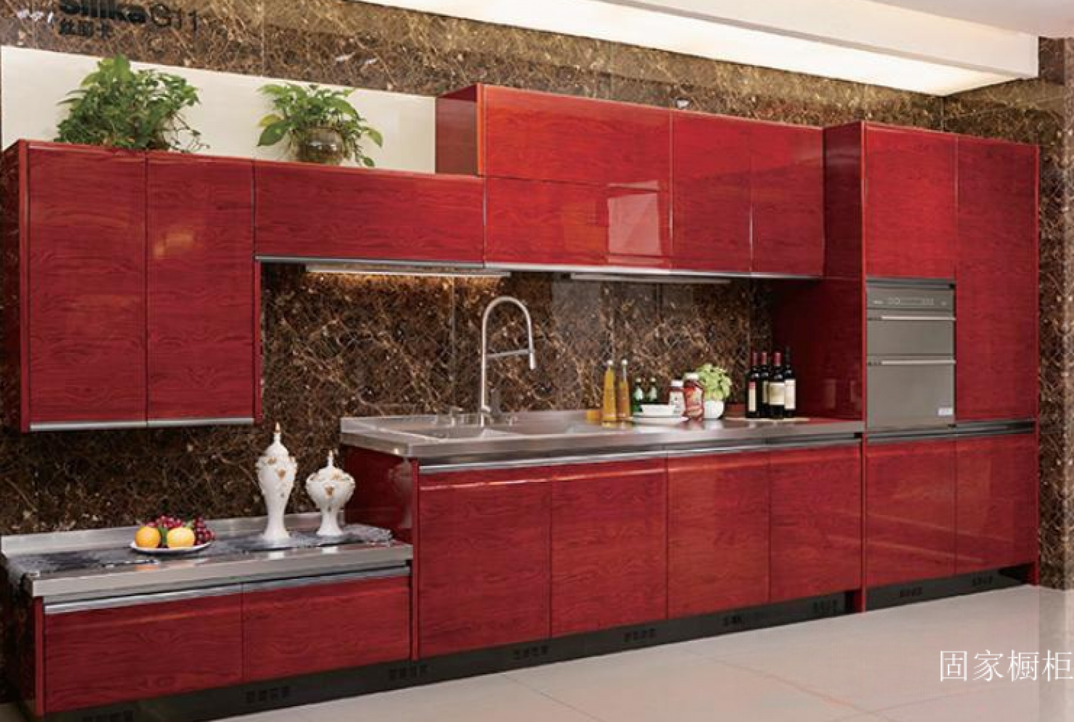 固家橱柜厨卫家具产品《丝丽卡橱柜》