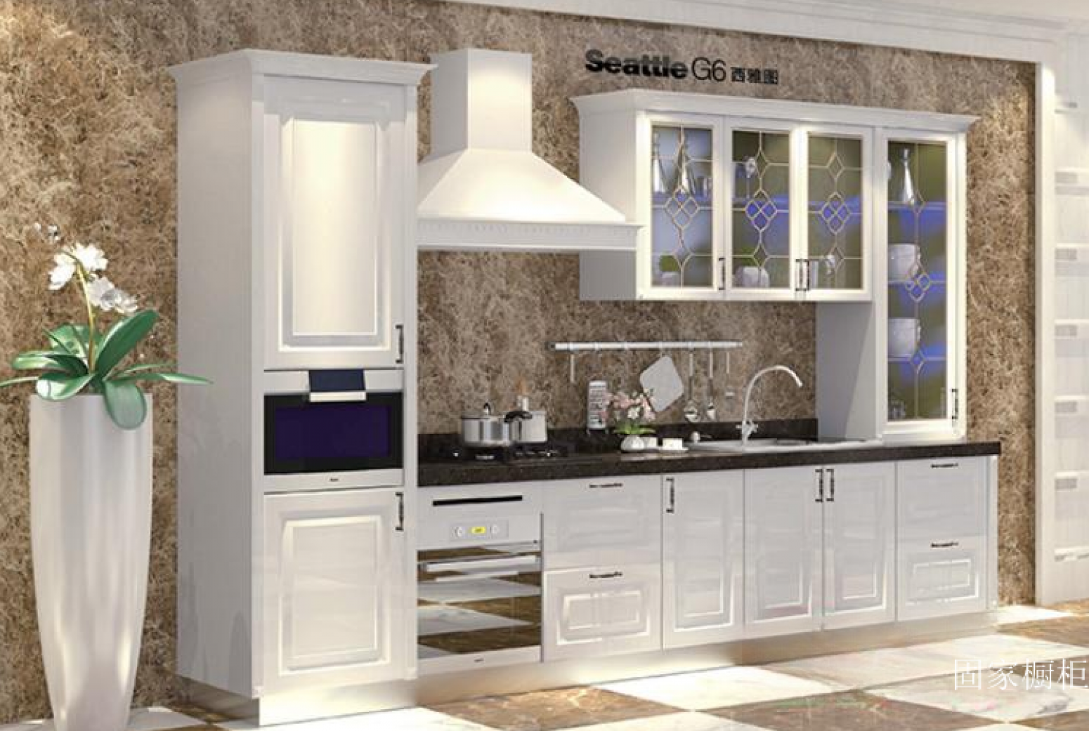 固家橱柜厨卫家具产品《西雅图橱柜》【图0】