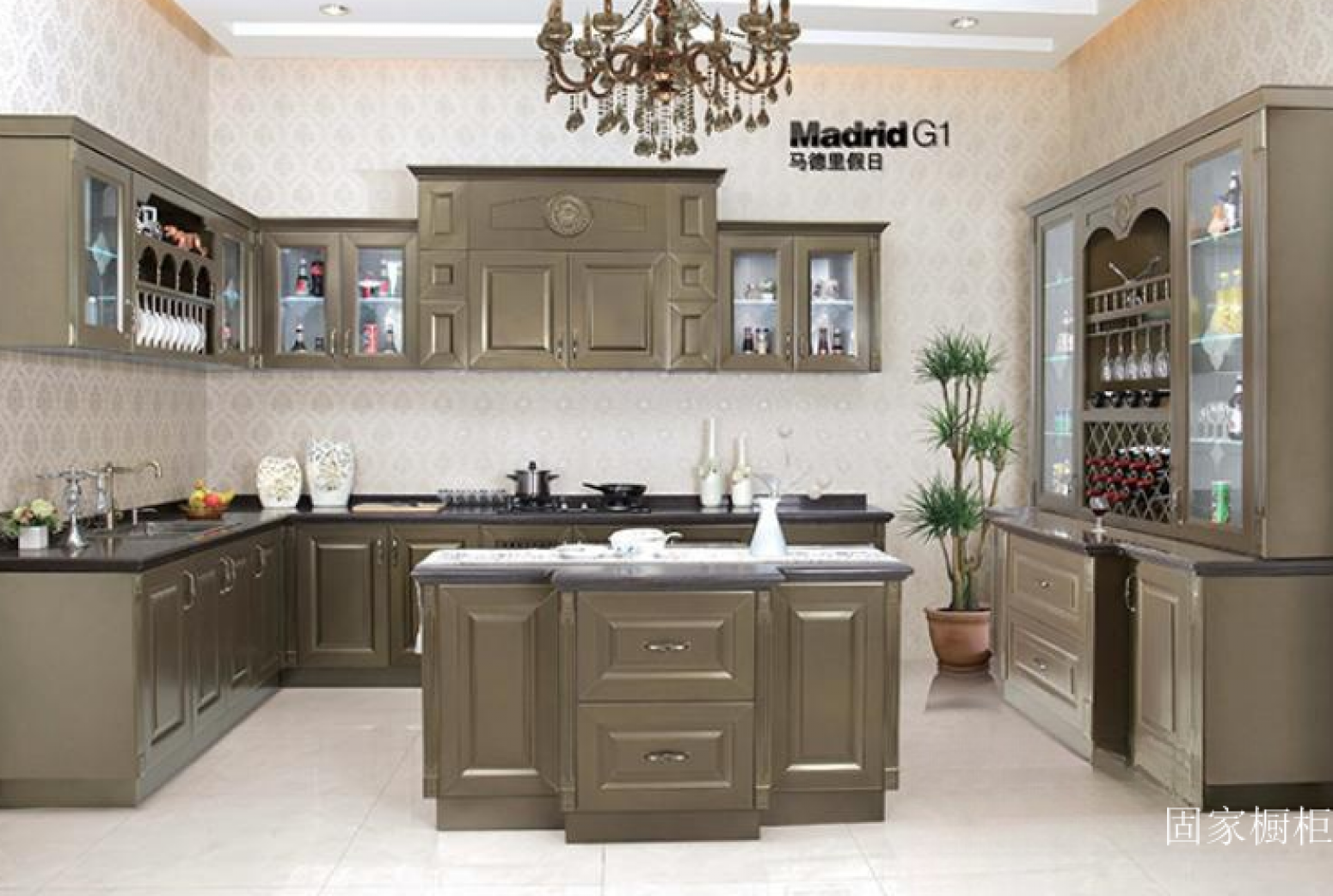 固家橱柜厨卫家具产品《马德里假日橱柜》