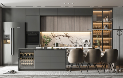 固家橱柜日志-时尚开放式社交，厨房将变成人们“交流”的重要场所

  越来越多的人开始在朋【图2】