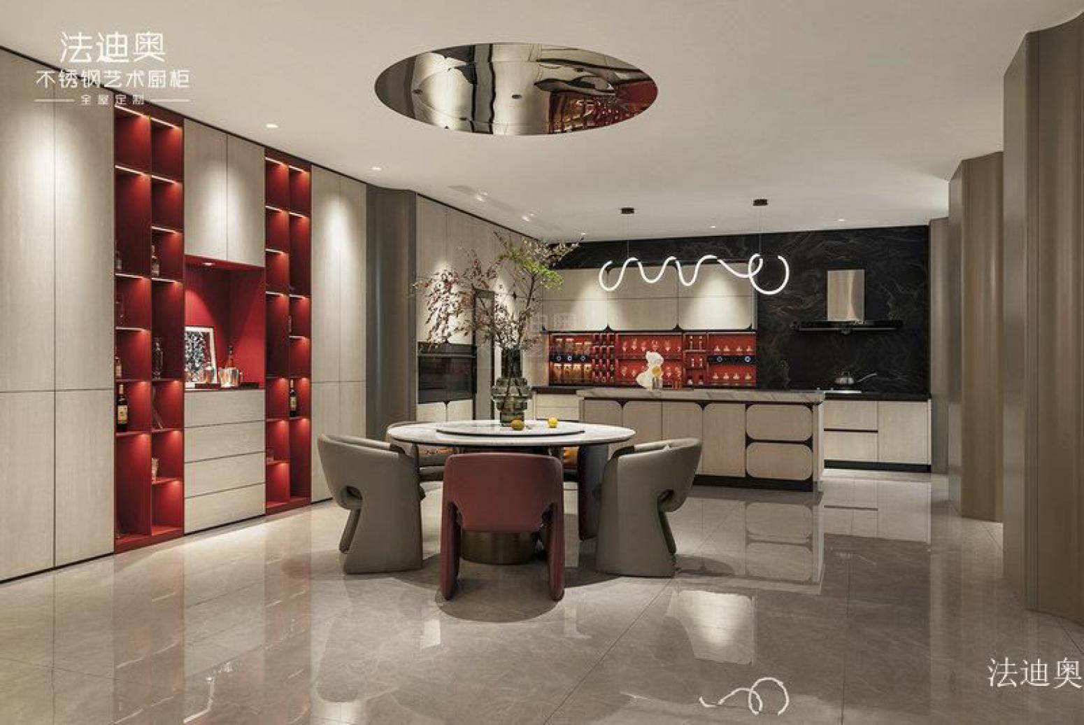 法迪奥厨卫家具产品《悦色-开放式厨房》【图0】