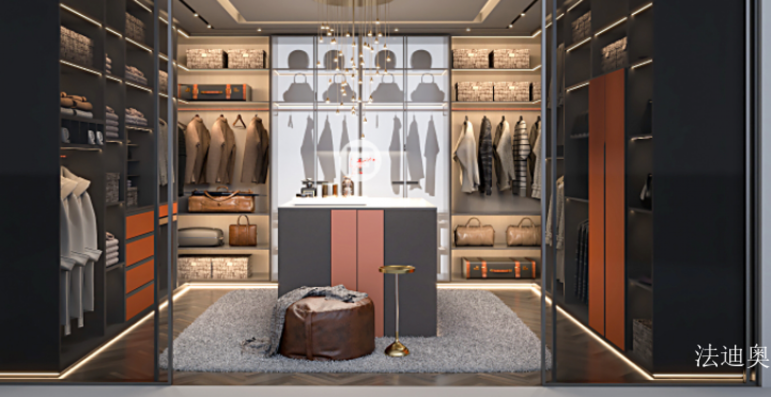 法迪奥客卧家具产品《妃燃-衣柜》【图0】