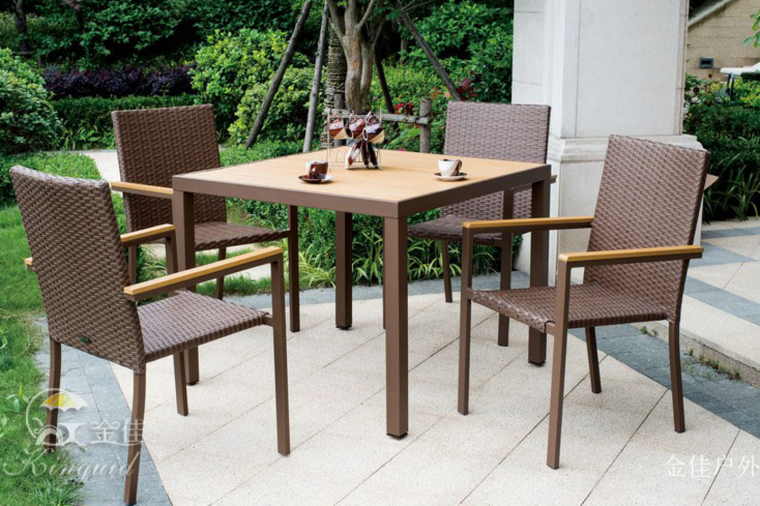 金佳户外户外家具产品《藤韵户外桌椅》【图0】