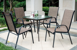 金佳户外户外家具产品《简约户外网布桌椅》议价