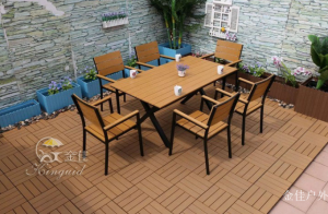 金佳户外户外家具产品《塑木户外桌椅》议价