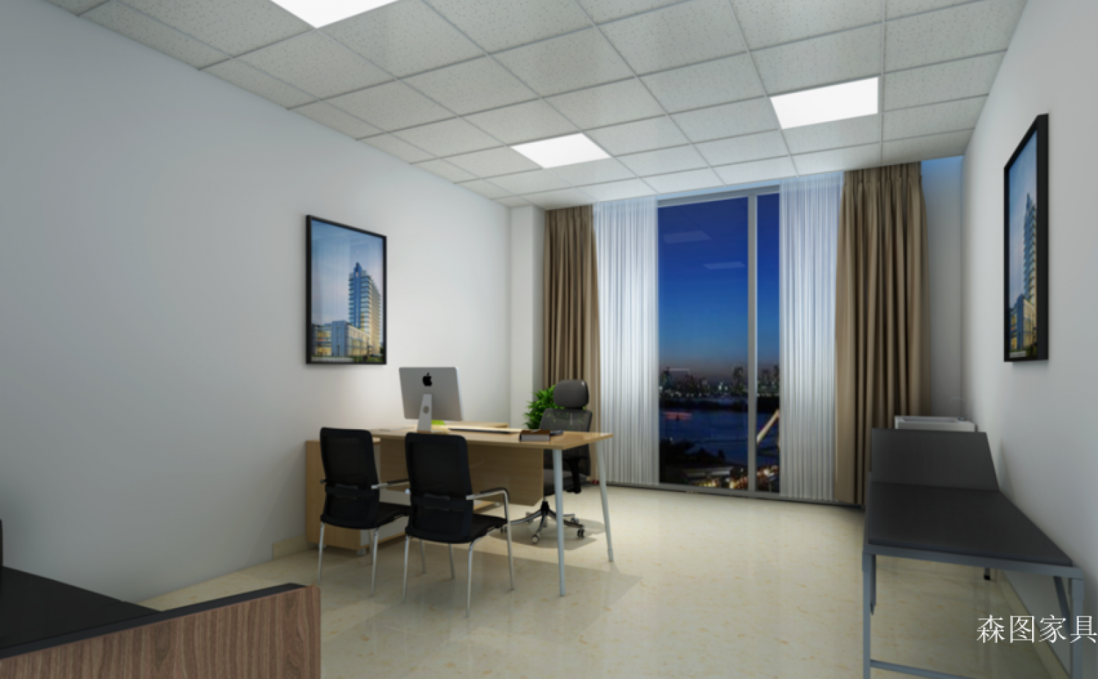 森图家具医疗家具产品《医院诊所家具医生诊桌》【图0】