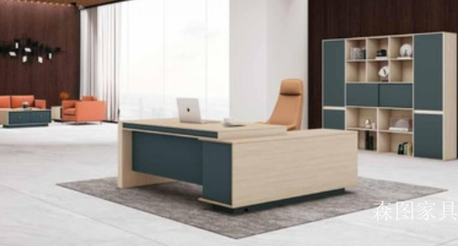 森图家具办公家具产品《森图高管办公桌》【图2】
