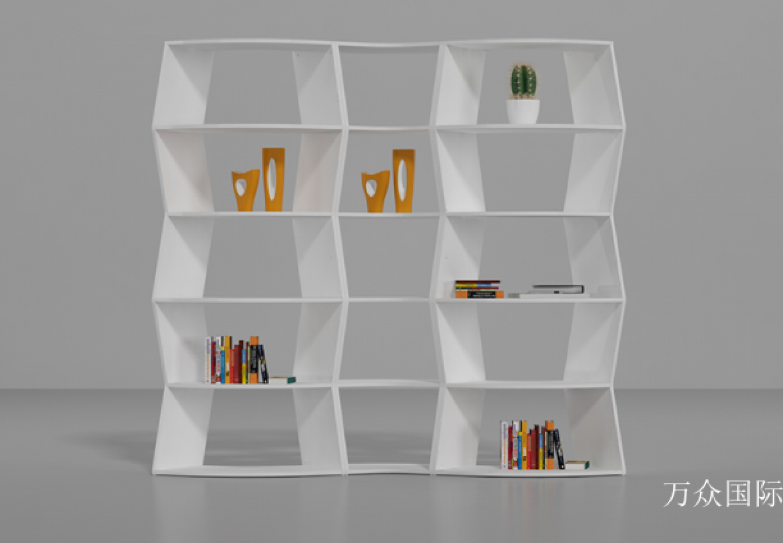 万众国际办公家具产品《开放式设计感文件柜》【图0】