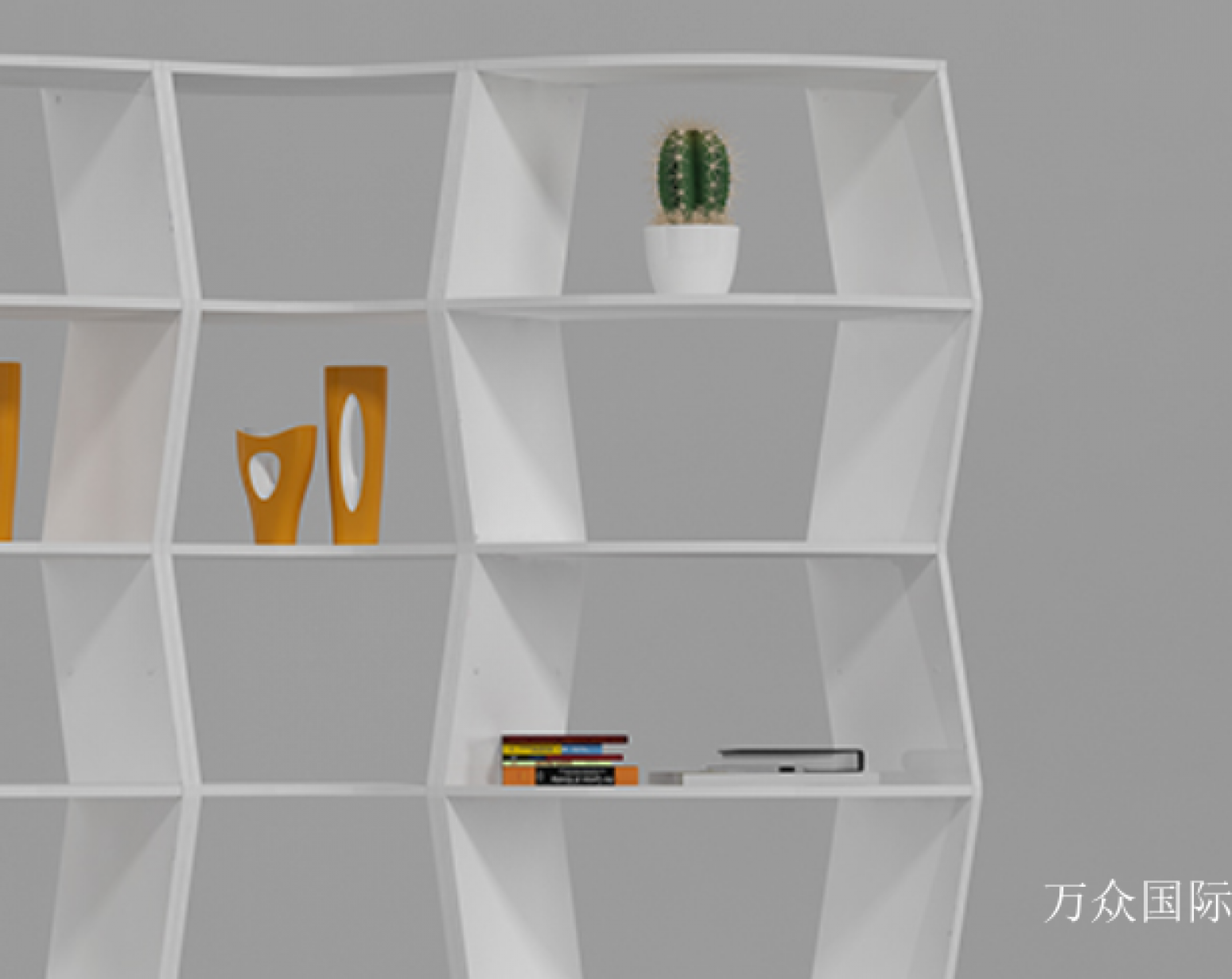 万众国际办公家具产品《开放式设计感文件柜》【图1】