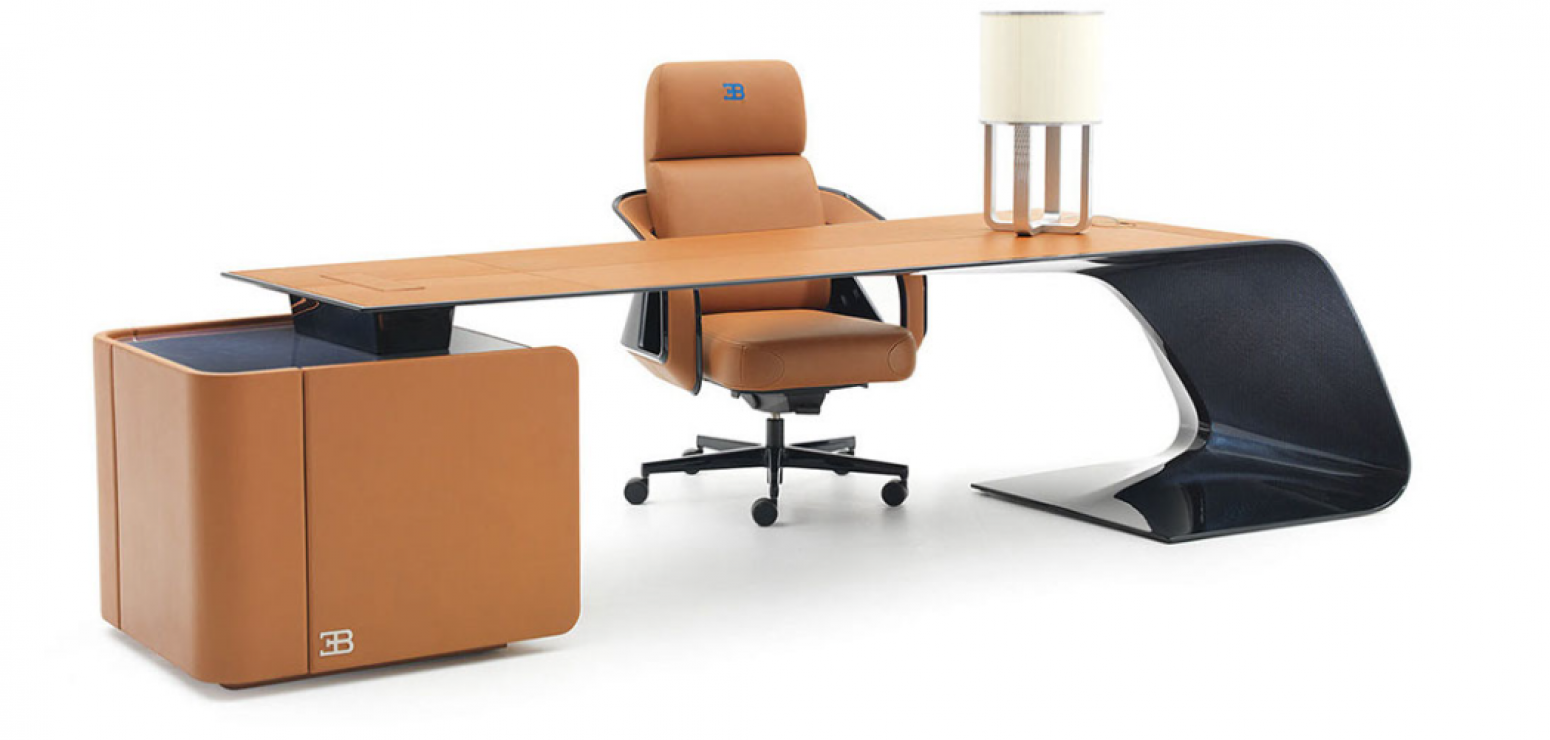 中艺嘉美办公家具产品《橙色板式办公桌》